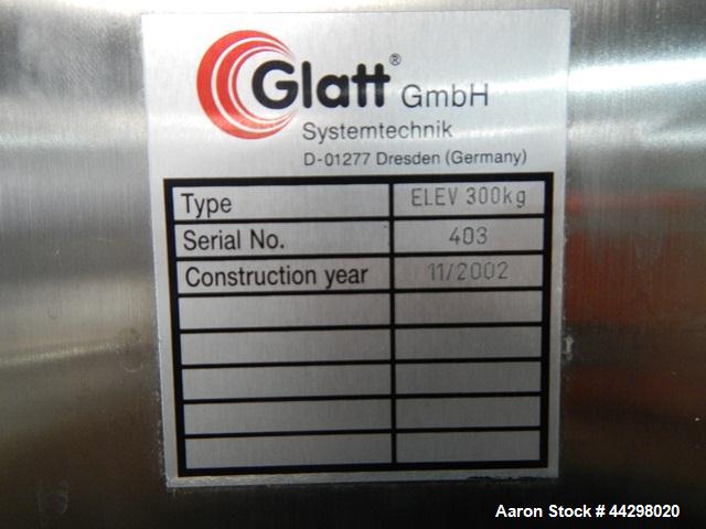 Used- Stainless Steel Glatt Quick Sieve Mill, Model GS 180