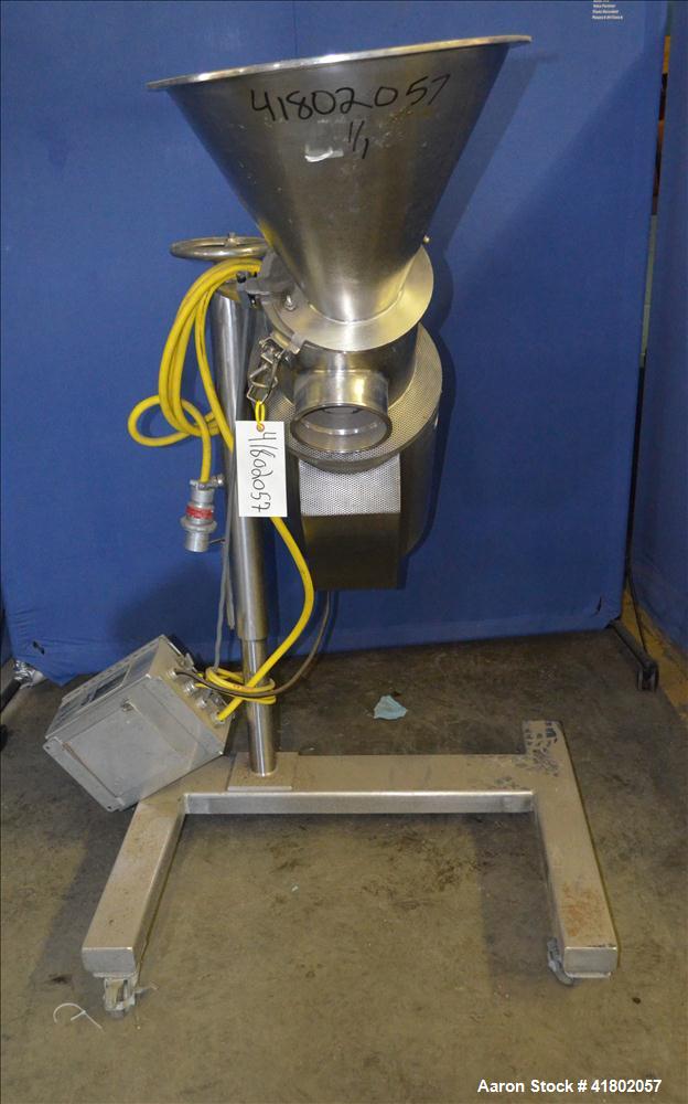 Used Stainless Steel Glatt Quick Sieve, Model TR160-02