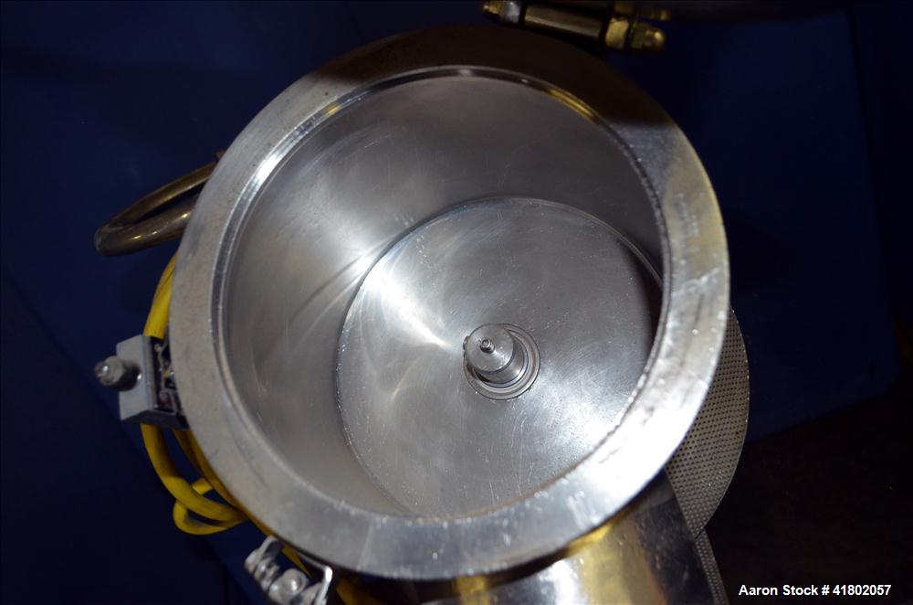 Used Stainless Steel Glatt Quick Sieve, Model TR160-02
