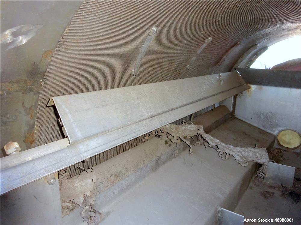 Used Hycor Rotoshear, Model HRS3672-24X.080, 304 Stainless Steel.