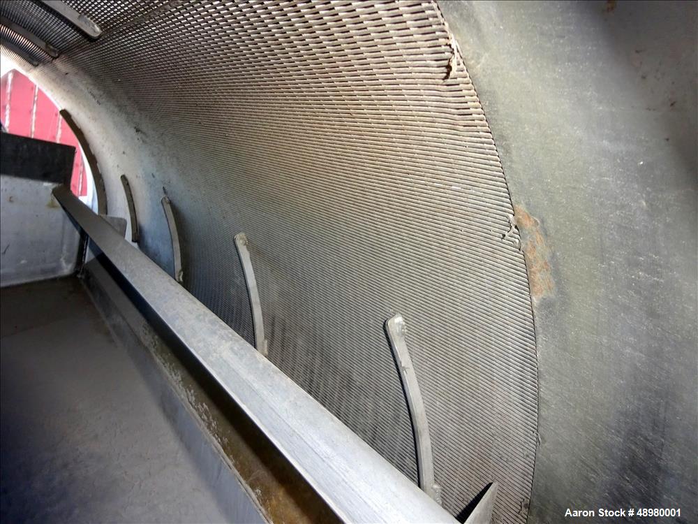 Used Hycor Rotoshear, Model HRS3672-24X.080, 304 Stainless Steel.