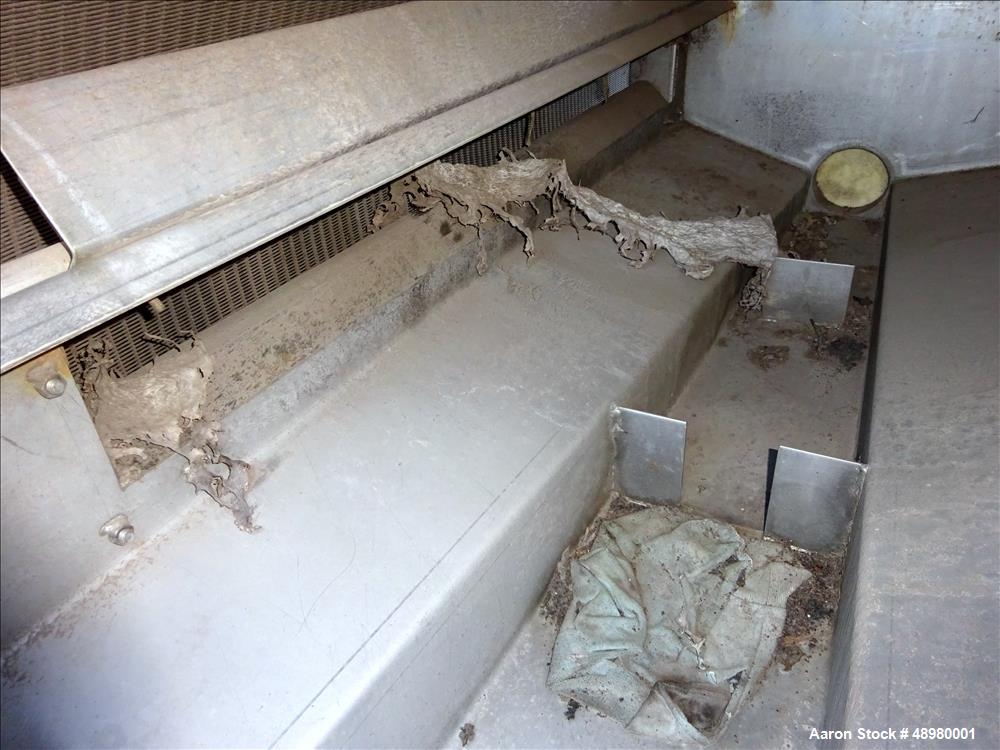 Used Hycor Rotoshear, Model HRS3672-24X.080, 304 Stainless Steel.