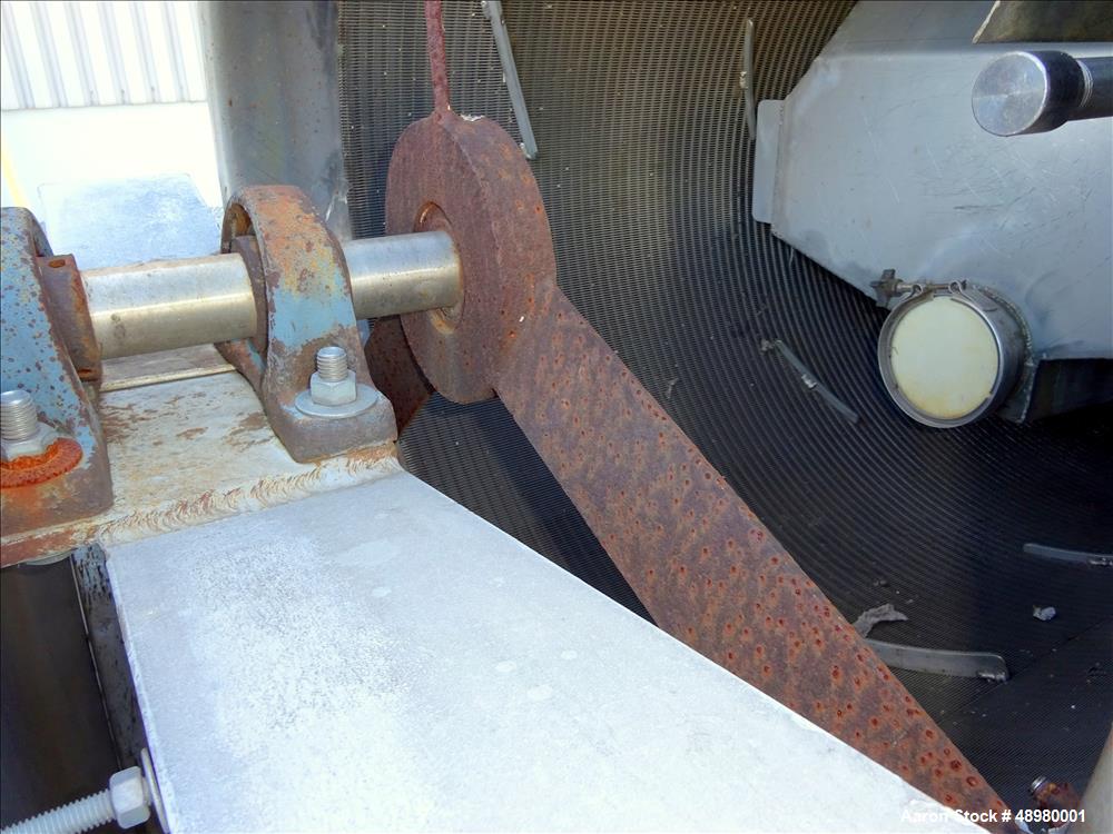 Used Hycor Rotoshear, Model HRS3672-24X.080, 304 Stainless Steel.