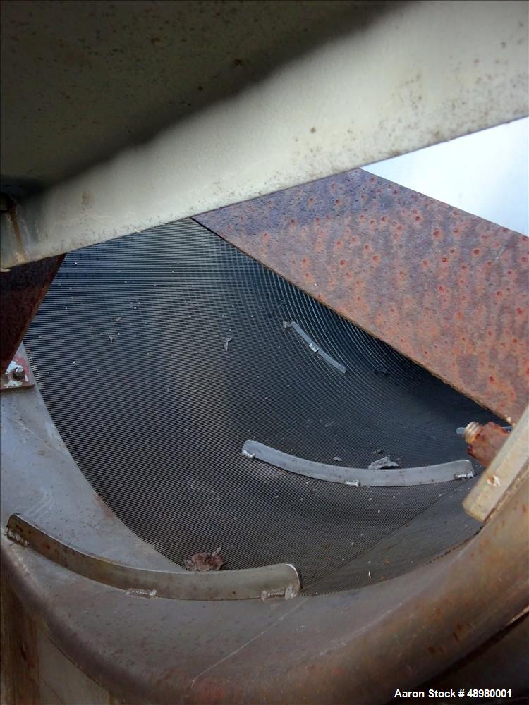 Used Hycor Rotoshear, Model HRS3672-24X.080, 304 Stainless Steel.