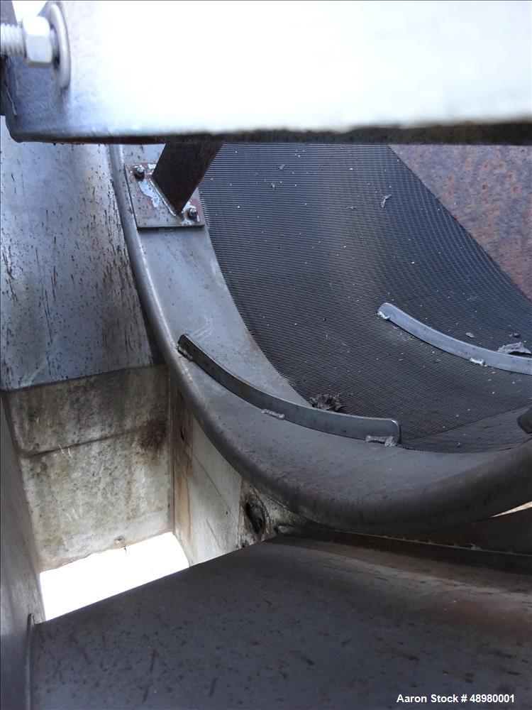 Used Hycor Rotoshear, Model HRS3672-24X.080, 304 Stainless Steel.