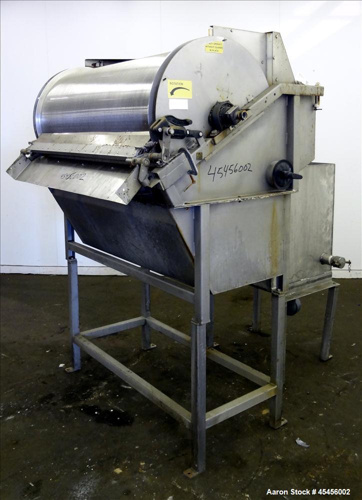 Used- Stainless Steel Hycor Rotostrainer, Model RSA2548-1