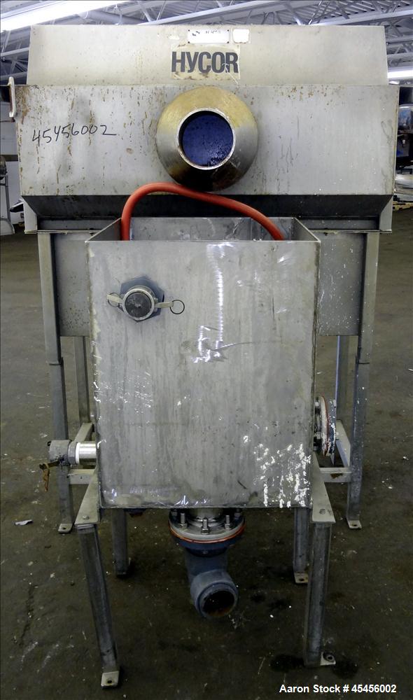 Used- Stainless Steel Hycor Rotostrainer, Model RSA2548-1