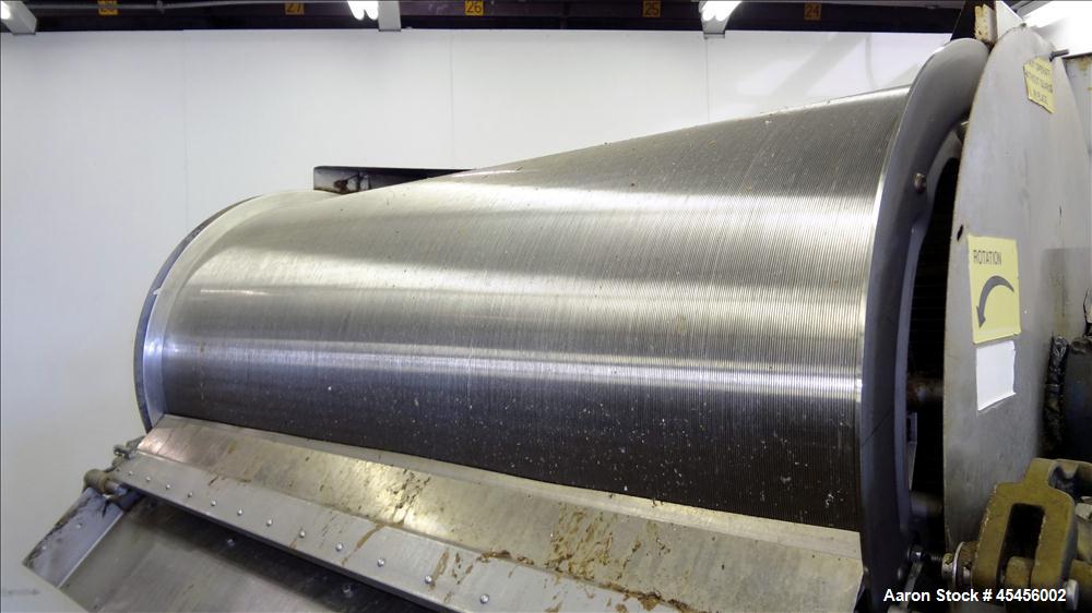 Used Stainless Steel Hycor Rotostrainer, Model RSA2548-1