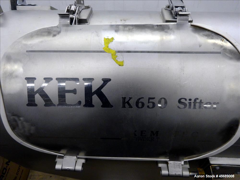 Used KEK Kemutec Centrifugal Sifter