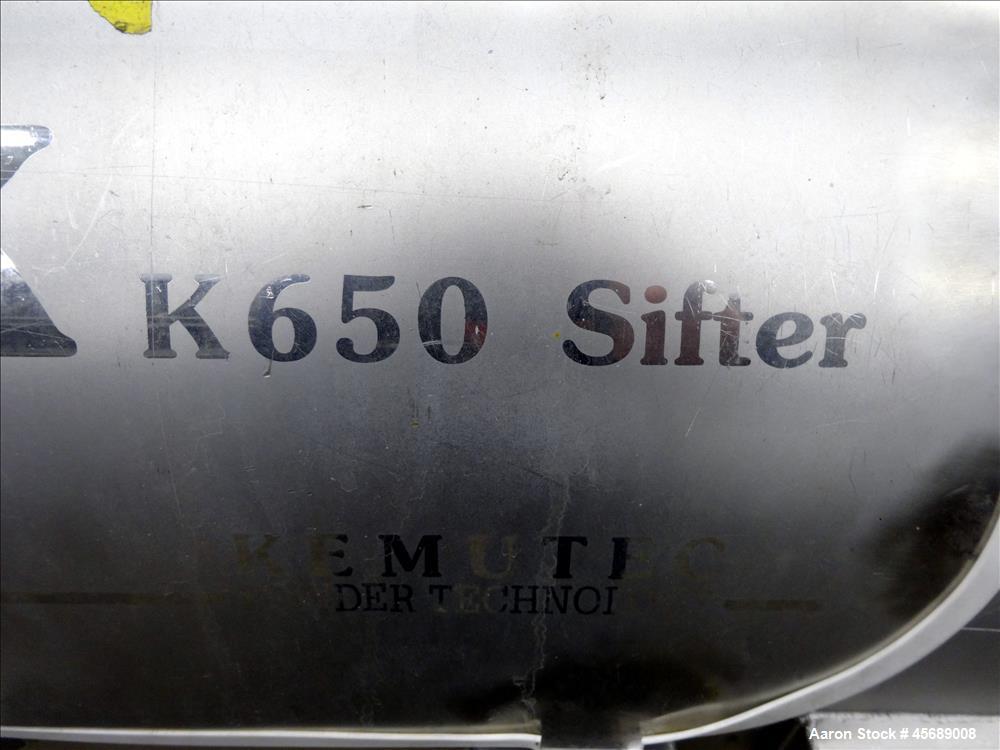Used KEK Kemutec Centrifugal Sifter