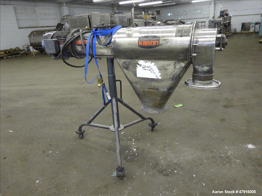 Used Kason Centri-Sifter, 304 Stainless Steel, Approximate 9-1/2” diameter x 24