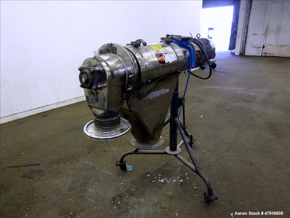 Used Kason Centri-Sifter, 304 Stainless Steel, Approximate 9-1/2” diameter x 24