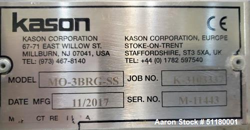 Used Kason Centri-Sifter Centrifugal Screener