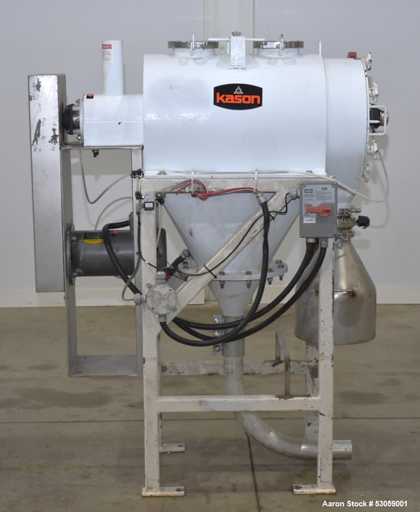 Kason Pneumati-Sifter Centrifugal Screener, Model MO-PS-CS