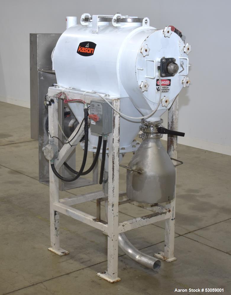 Kason Pneumati-Sifter Centrifugal Screener, Model MO-PS-CS