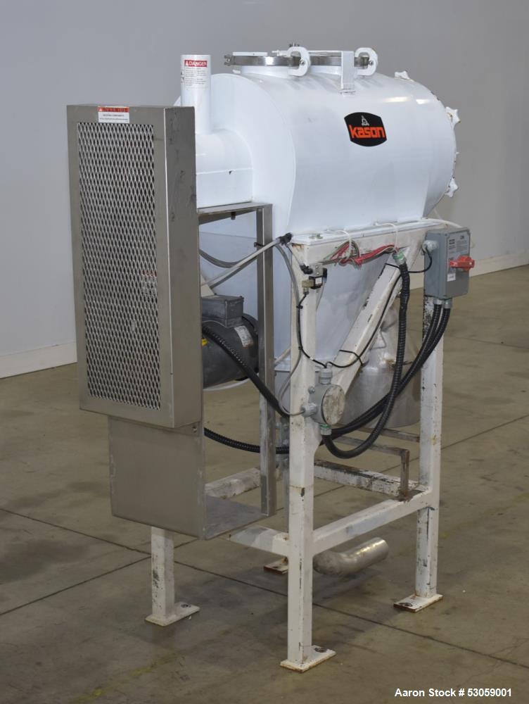 Kason Pneumati-Sifter Centrifugal Screener, Model MO-PS-CS