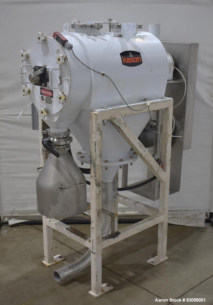 Kason Pneumati-Sifter Centrifugal Screener, Model MO-PS-CS