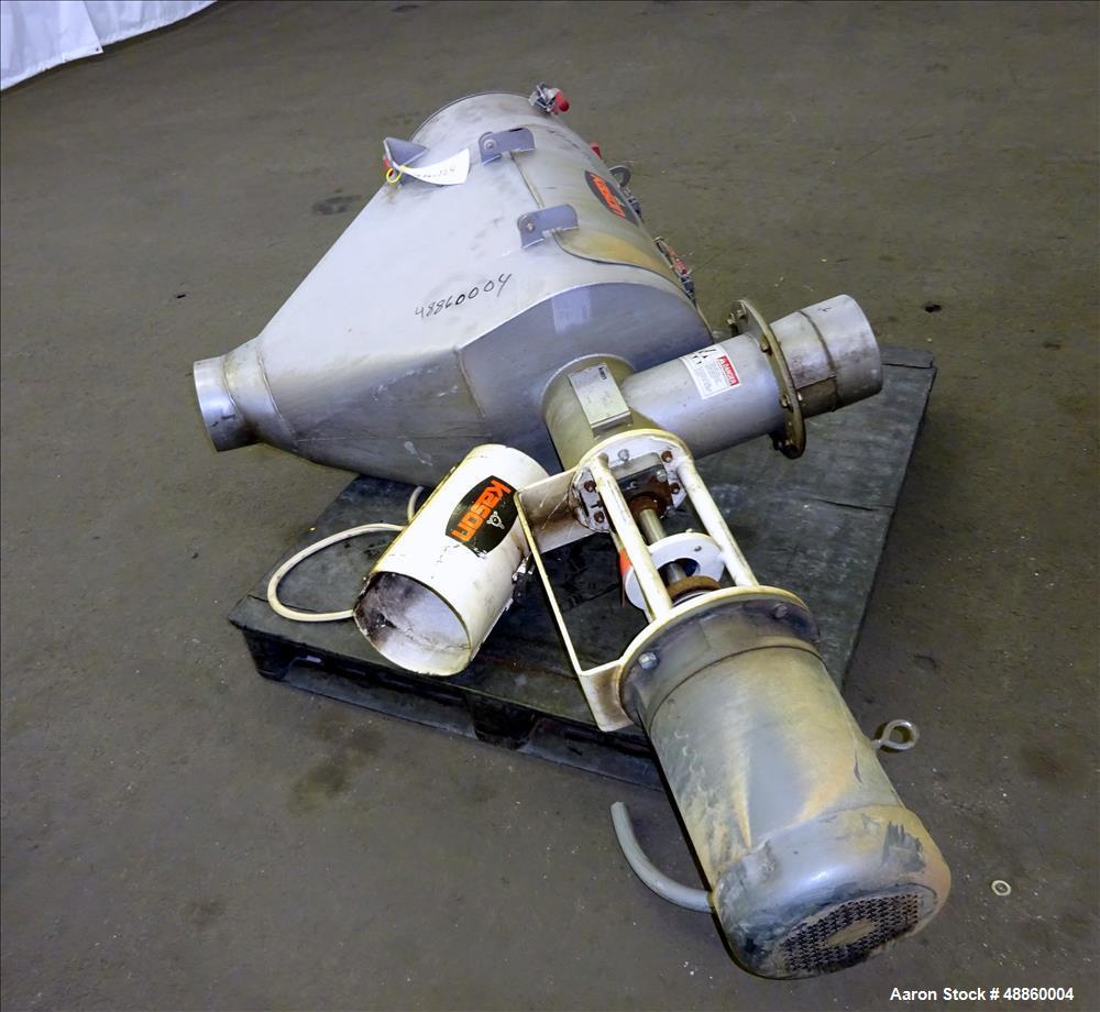 Used Kason Centri-Sifter Centrifugal Screener, Model MO-SS, Stainless steel.