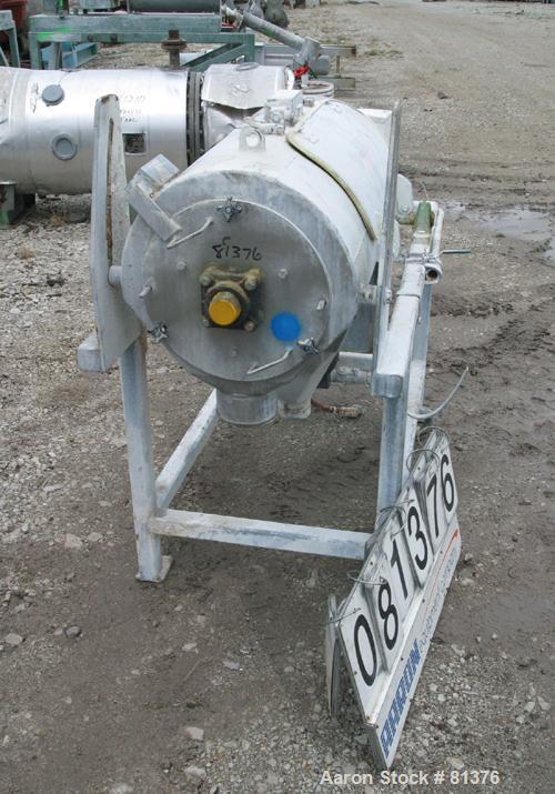 Used Kason CentriSifter, Model MOBSS, 304 Stai