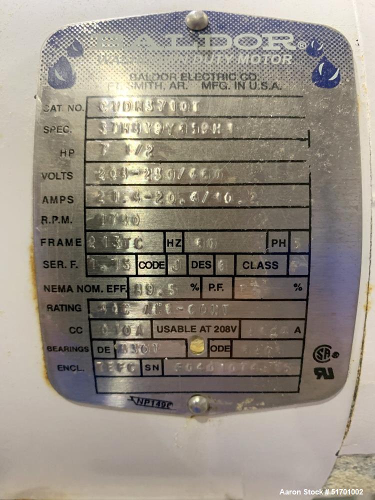 Kason Centri-Sifter Model Y0-3BR SS/SA