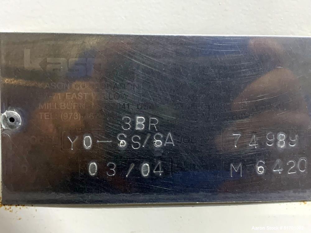 Kason Centri-Sifter Model Y0-3BR SS/SA