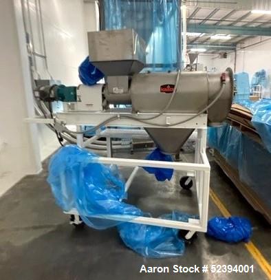 Used Kason Rotary "Centri-Sifter" Model Y0-SS. Serial number X5832. Openings: approximate 20" infeed, 8" and 10" discharge.