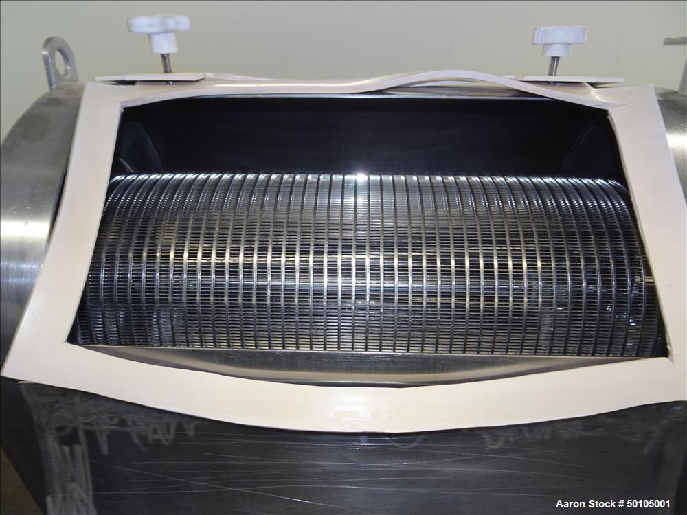 Used Kason Portable Centri Centrifugal Sifter, 304 Stainless Steel.