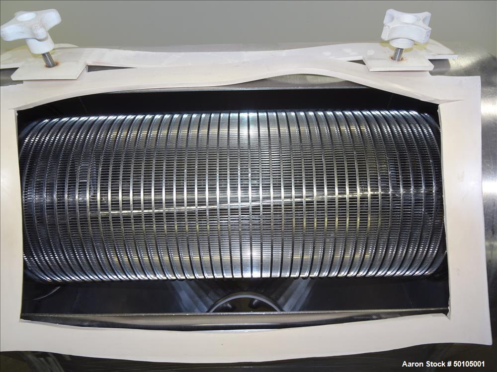 Used Kason Portable Centri Centrifugal Sifter, 304 Stainless Steel.
