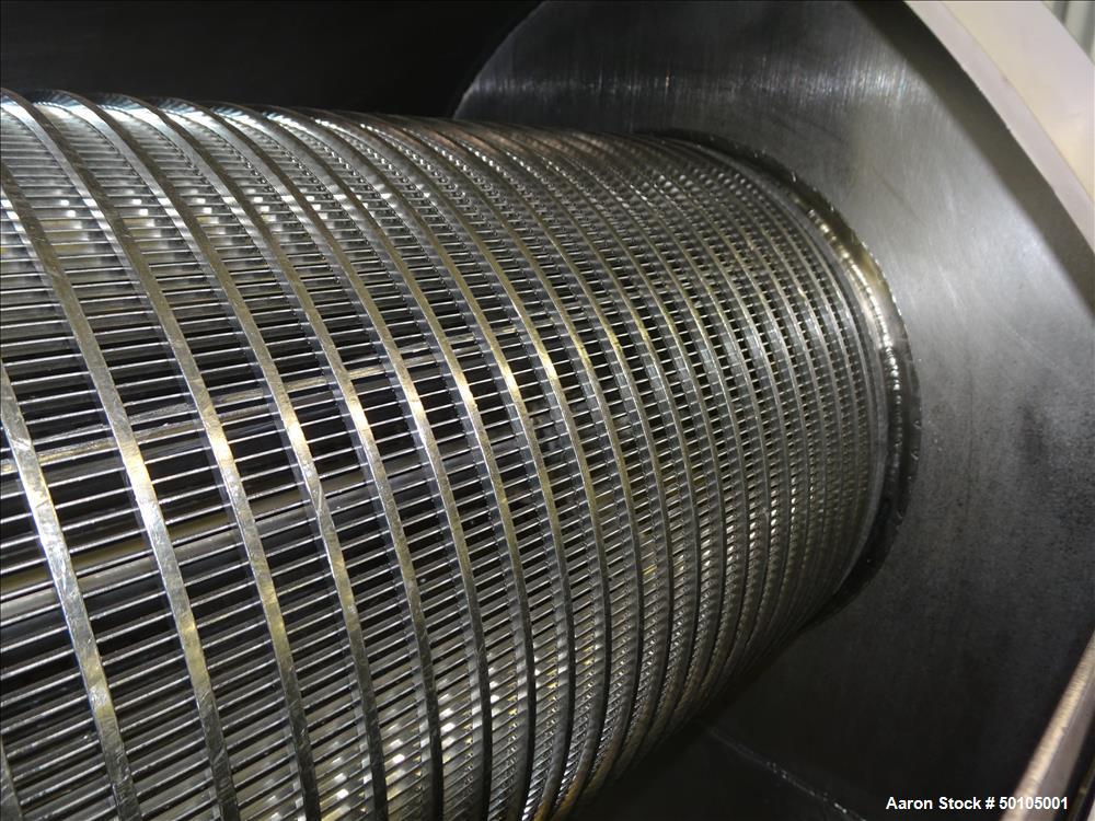 Used Kason Portable Centri Centrifugal Sifter, 304 Stainless Steel.