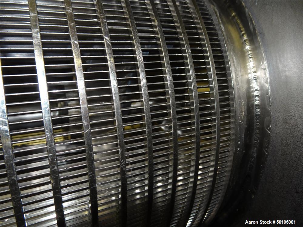 Used Kason Portable Centri Centrifugal Sifter, 304 Stainless Steel.