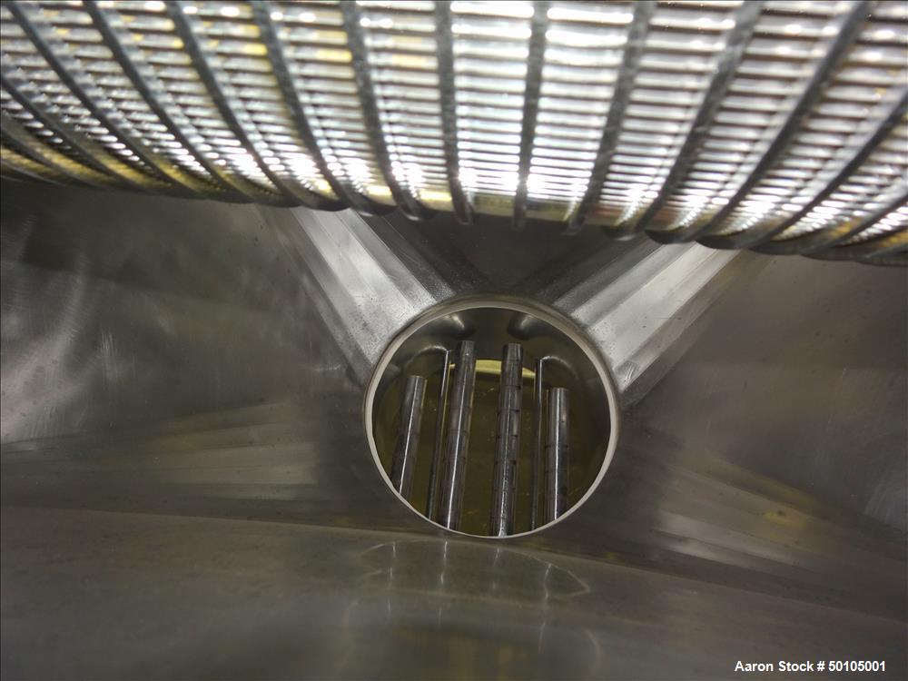 Used- Kason Portable Centri Centrifugal Sifter, 304 Stainless Steel.