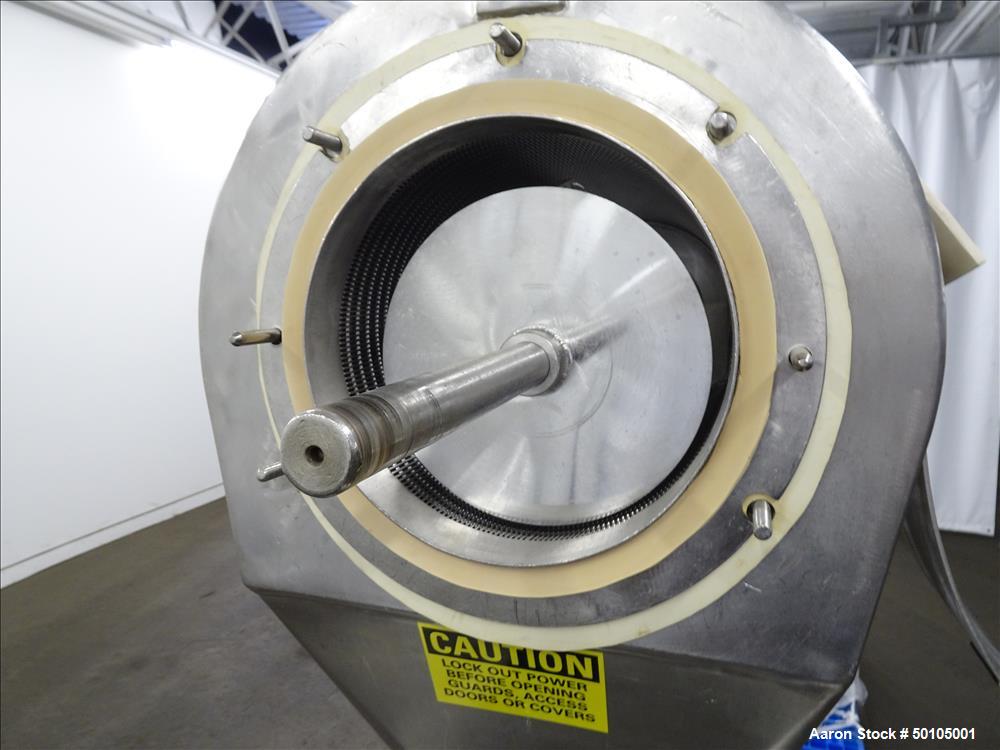 Used- Kason Portable Centri Centrifugal Sifter, 304 Stainless Steel.