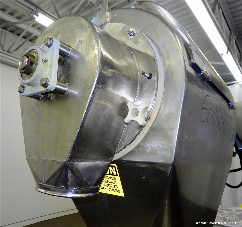 Used Kason Portable Centri Centrifugal Sifter, 304 Stainless Steel.