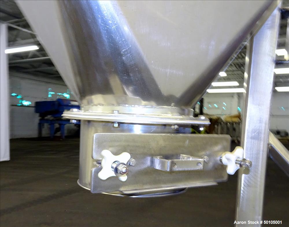 Used Kason Portable Centri Centrifugal Sifter, 304 Stainless Steel.