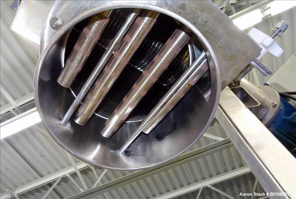 Used Kason Portable Centri Centrifugal Sifter, 304 Stainless Steel.