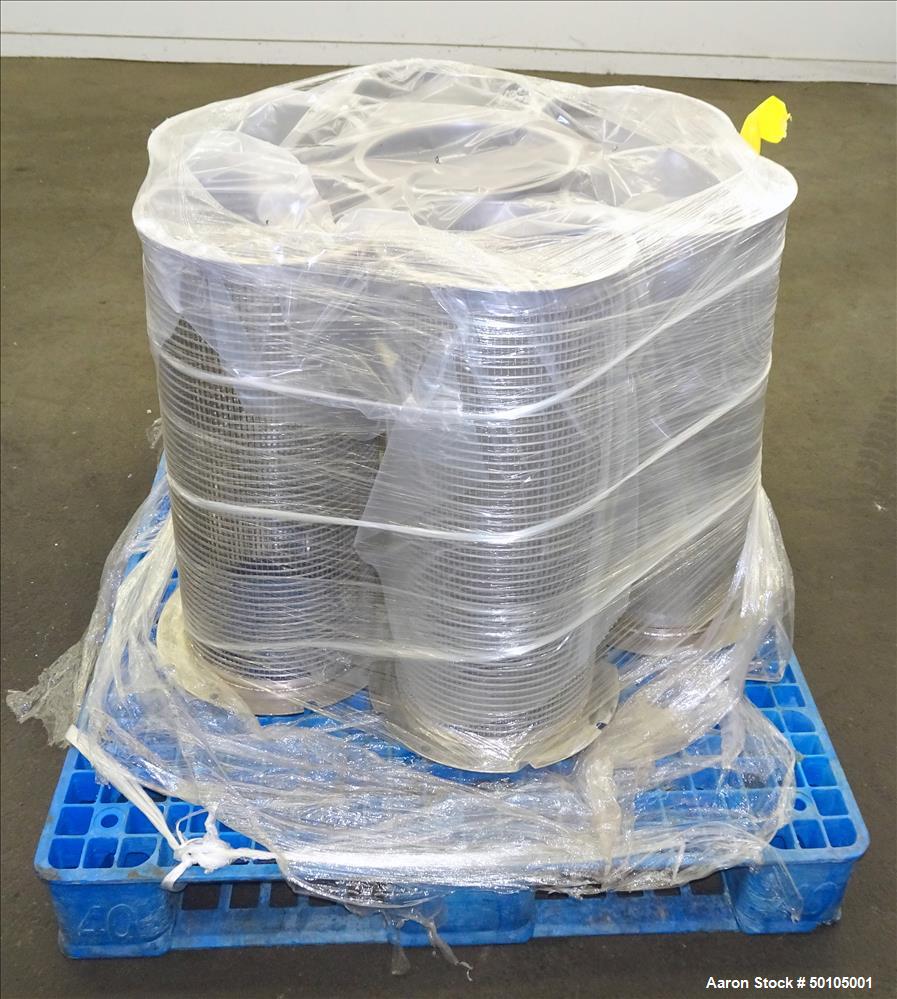 Used Kason Portable Centri Centrifugal Sifter, 304 Stainless Steel.