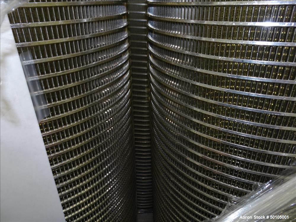 Used Kason Portable Centri Centrifugal Sifter, 304 Stainless Steel.
