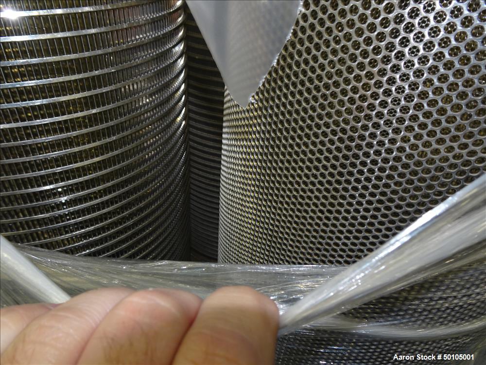 Used Kason Portable Centri Centrifugal Sifter, 304 Stainless Steel.