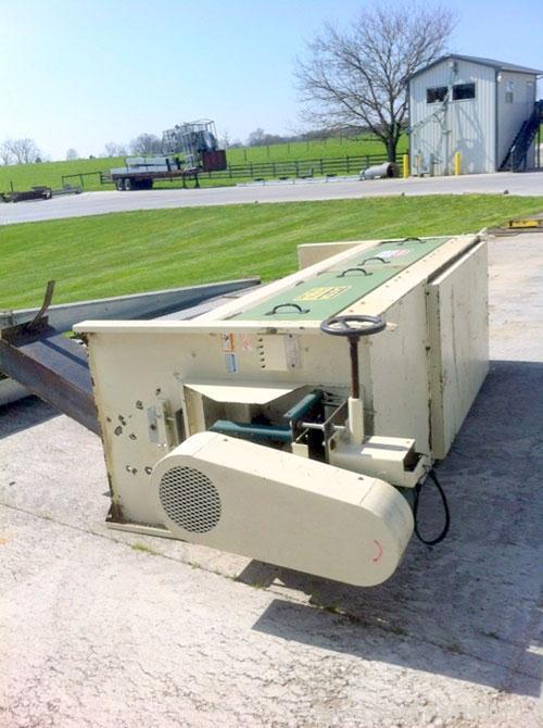 Used Law-Marot Rotary Drum Screen, Scalper Model S3-25.  Bolted housing assembly with 3 screen sections, 120" long x 34" wide x 46" high, 25" drum diameter, vibration free, heavy duty rotary drum, va...