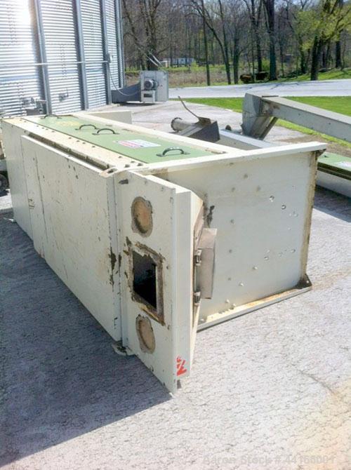 Used Law-Marot Rotary Drum Screen, Scalper Model S3-25.  Bolted housing assembly with 3 screen sections, 120" long x 34" wide x 46" high, 25" drum diameter, vibration free, heavy duty rotary drum, va...
