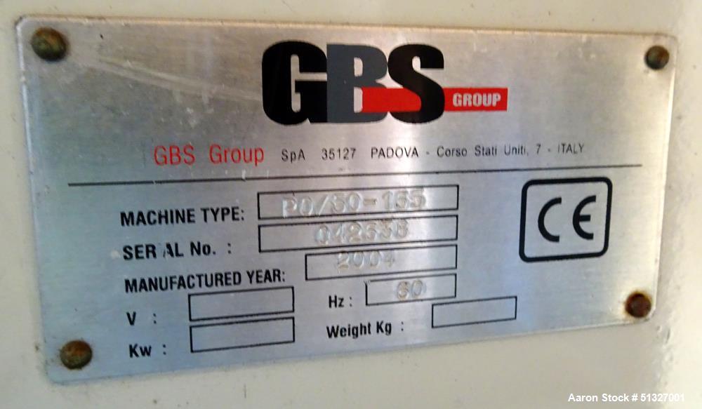 Unused- GBS Group PO Horizontal Flour / Grain Scourer