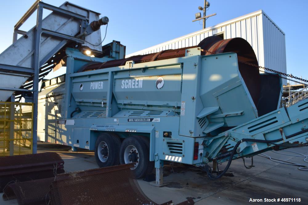 Used Terex Phoenix 2100 Trommel Power Screener.