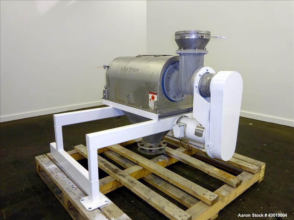 Used Stainless Steel Prater Industries Rota-Sieve Centrifugal Sifter