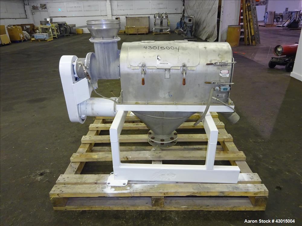 Used Stainless Steel Prater Industries Rota-Sieve Centrifugal Sifter