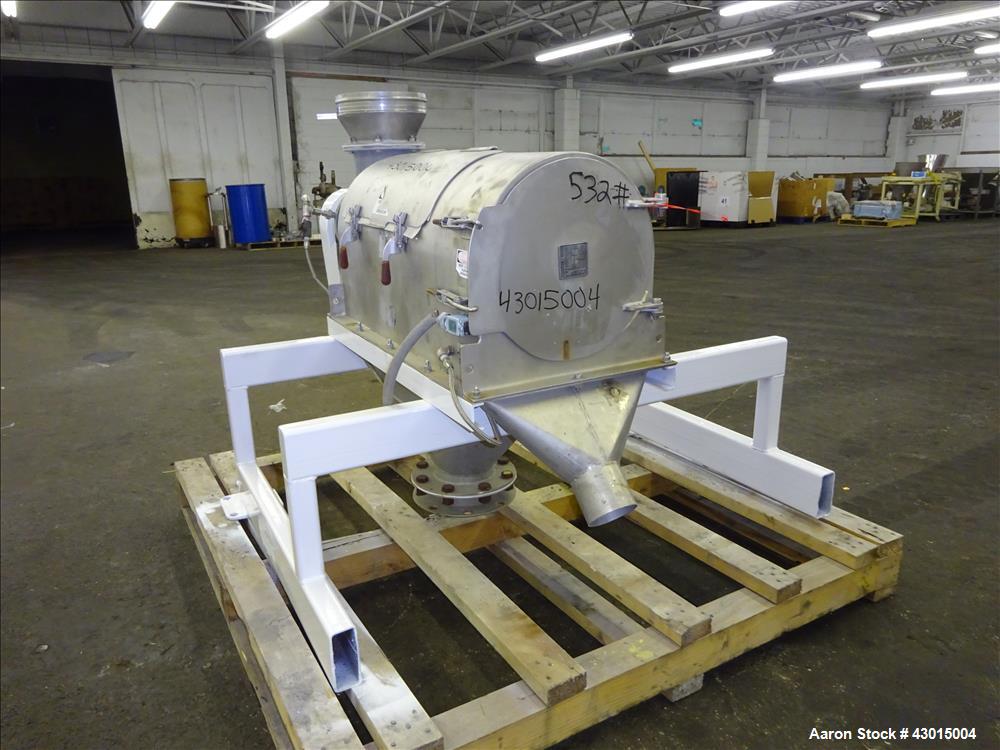 Used Stainless Steel Prater Industries Rota-Sieve Centrifugal Sifter