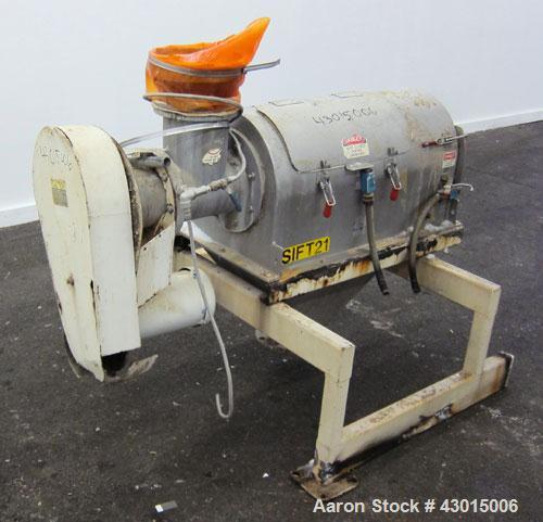 Used Stainless Steel Prater Industries Rota-Sieve Centrifugal Sifter