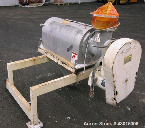 Used Stainless Steel Prater Industries Rota-Sieve Centrifugal Sifter