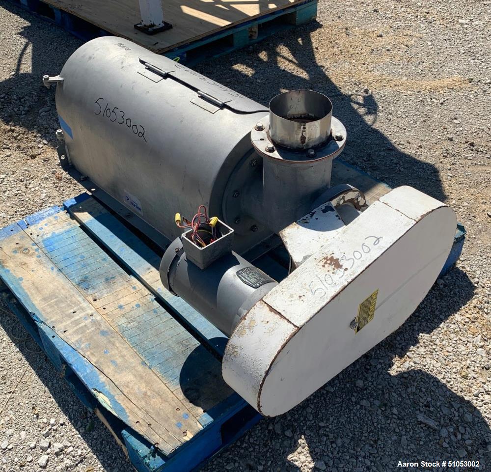 Used Prater Industries Rota-Sieve Centrifugal Sifter
