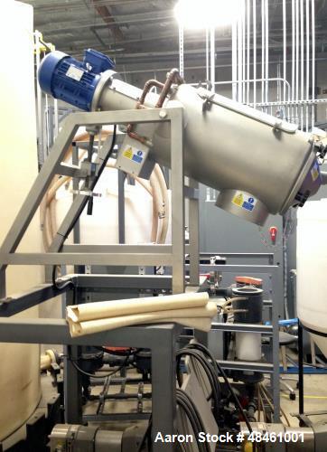 Used Russell Finex Liquid /Solid Separator. Model Fines Saver. Rotary Screen. Stainless steel. Ratef from 11,000 to 25,000 Gallons/ hour.