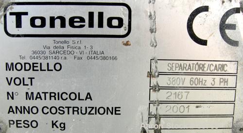 Used: Tonello Destoner Separator